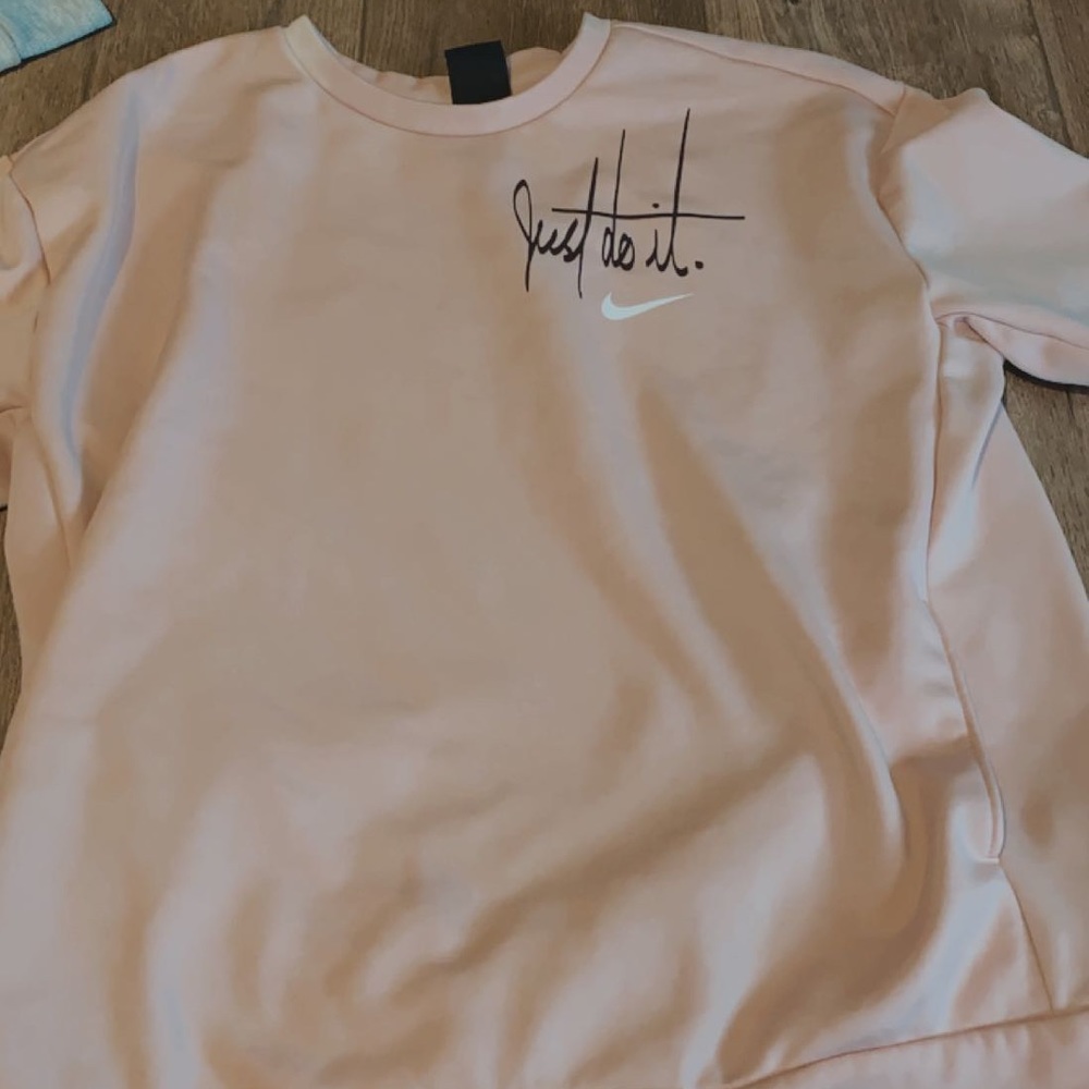 Pink sweatshirts
